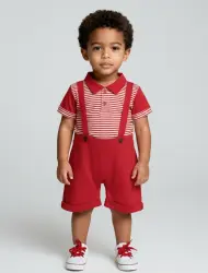 Boys Cotton Rompers