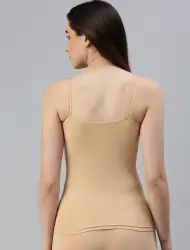 Womens Solid Cotton Camisole