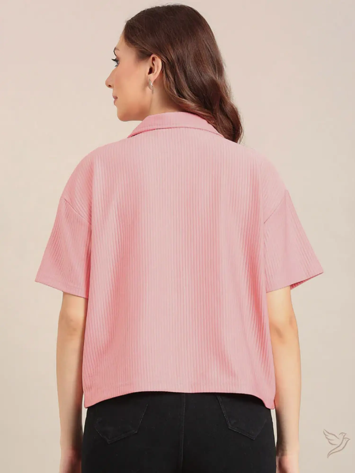 Oversized Textured Shirt